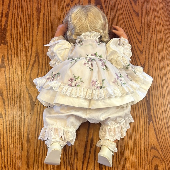 Lee Middleton Doll signed by Reva Schick #995 w/ original clothes I Love Violets - Picture 10 of 16